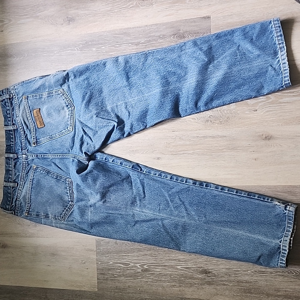 Vintage Schaefer Outfitter Ranch Hand Denim Jeans Classic Relaxed Fit Sz 35×38 - Picture 8 of 11